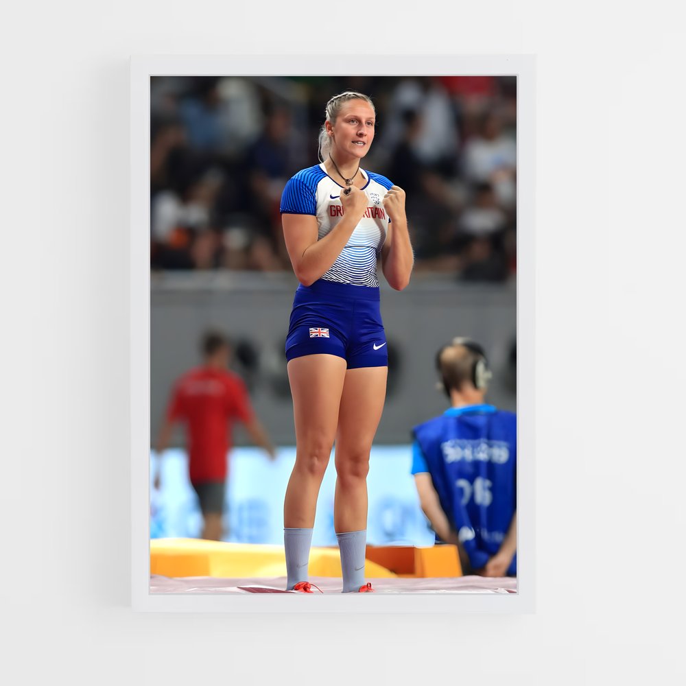 Poster Piste Étoilée – affiche Athlétisme (vue 3)
